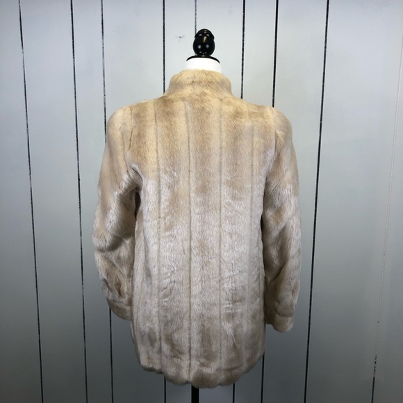 Vintage Sears Ultra Mink Jacket Sz M - Picture 3 of 12